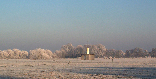 foto in winterlandschap